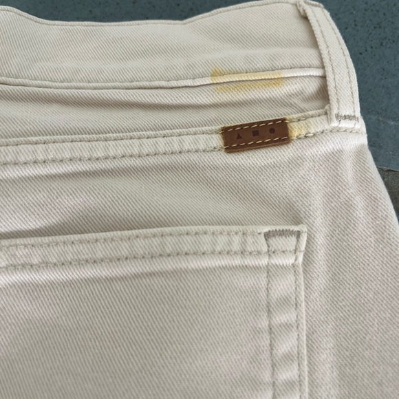 *SOLD* AYR Frenchie Jeans in Tahitian Vanilla, Sz 27 - Picture 5 of 6